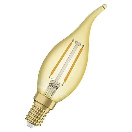 Osram  LED-Lampe Vintage Edition 1906 Tropfenform E14 CLBA22