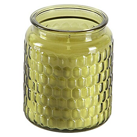Duftkerze im Glas Massiccio Citronella (Ø x H: 10 x 12 cm, Gelb)