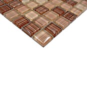 Mozaik pločica Quadrat Crystal XCM 8290  (32,7 x 30,2 cm, Bež boje, Sjaj) | BAUHAUS