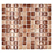 Mozaik pločica Quadrat Crystal XCM 8290  (32,7 x 30,2 cm, Bež boje, Sjaj) | BAUHAUS
