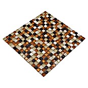 Mosaikfliese Quadrat Crystal Mix XCM M830 (32,2 x 30,5 cm, Beige/Braun, Glänzend)