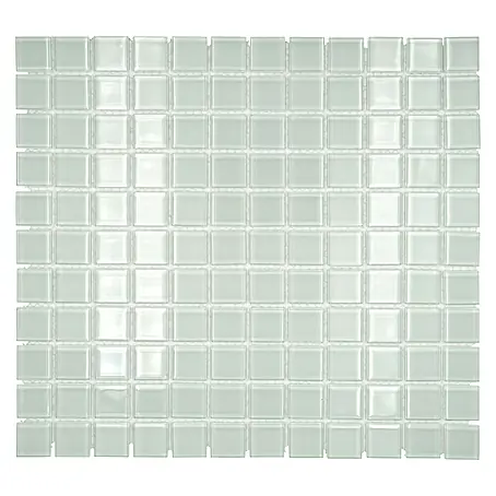 Mosaikfliese Quadrat Crystal Uni CM 4040
