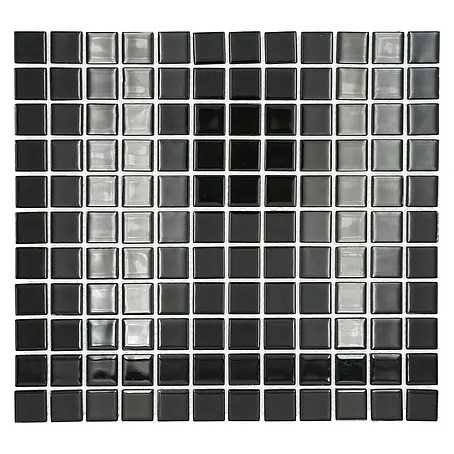 Mosaikfliese Quadrat Crystal Uni CM 4050