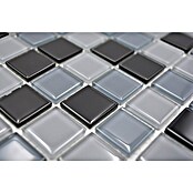 Mozaïektegel vierkant glas CM 4999 (32,7 x 30,2 cm, Grijs, Glanzend) | BAUHAUS