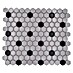 Mosaikfliese Hexagon Mix  