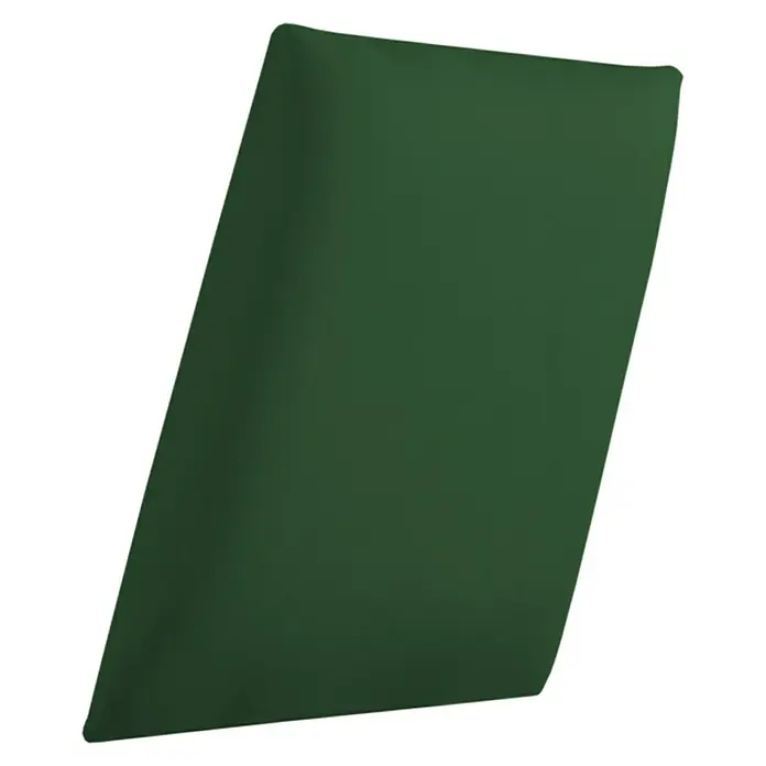 Fllow Panel de pared acolchado Velvet - Verde, 45 x 30 cm, Características del diseño: Izquierda - Un primer plano muestra un cuaderno verde. Su color recuerda a la naturaleza. El cuaderno podría ser perfecto para notas o bocetos.