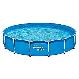 Frame-Pool Summer Waves Active (Ø x H: 366 x 91 cm, Blau, 8 366 l)