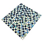 Mosaikfliese Crystal Mix XCM M840 (32,2 x 30,5 cm, Grau, Glänzend)