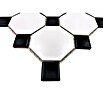 Mosaikfliese OCTA G 948N (30 x 30 cm, Weiß/Schwarz, Matt) | BAUHAUS