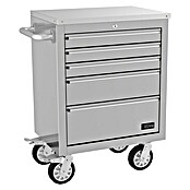 Güde Werkstattwagen GW 5 INOX (L x B x H: 493 x 743 x 905 mm, Anzahl Schubladen: 5 Stk., Silber) | BAUHAUS