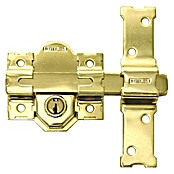 Interfer Cerrojo 31B (165 x 148 x 36 mm, Número de llaves: 5 ud., Oro) | BAUHAUS