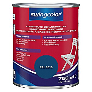 swingcolor Kleurlak (Gentiaanblauw, Hoogglans, 750 ml)