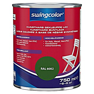 swingcolor Gekleurde kunstharslak (Bladgroen, 750 ml, Hoogglans)