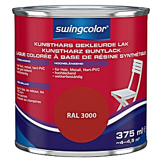 swingcolor Kleurlak (Vuurrood, Hoogglans, 375 ml)