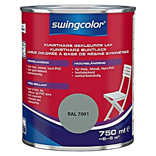 swingcolor Kleurlak (Zilvergrijs, Hoogglans, 750 ml)