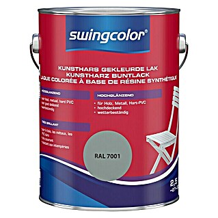 swingcolor Gekleurde kunstharslak (Zilvergrijs, 2,5 l, Hoogglans)