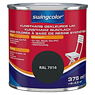 swingcolor Kleurlak (Antracietgrijs, Zijdemat, 375 ml)