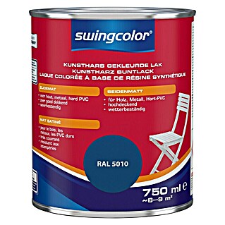 swingcolor Kleurlak (Gentiaanblauw, Zijdemat, 750 ml)