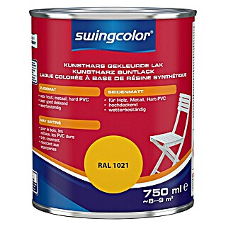 swingcolor Kleurlak (Koolzaadgeel, Zijdemat, 750 ml)