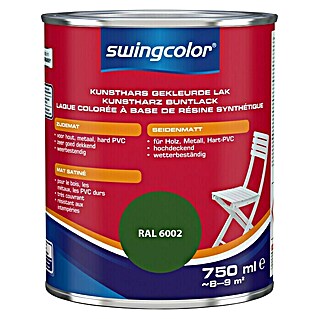 swingcolor Gekleurde kunstharslak (Bladgroen, 750 ml, Zijdemat)