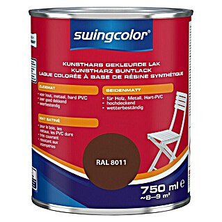 swingcolor Kleurlak (Notenbruin, Zijdemat, 750 ml)