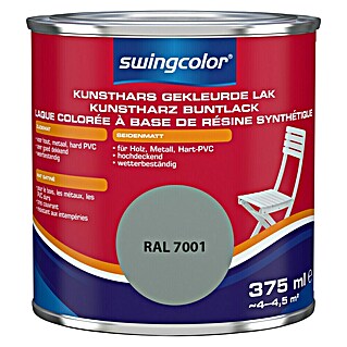 swingcolor Kleurlak (Zilvergrijs, Zijdemat, 375 ml)