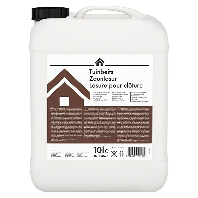 swingcolor Houtbeits Tuin (Bruin, 10 l) | BAUHAUS