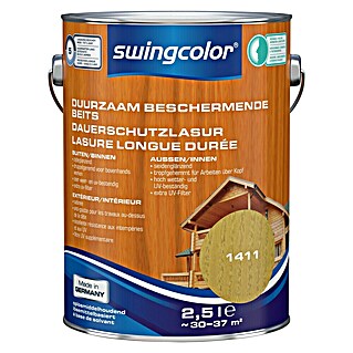 swingcolor Houtbeits Duurzaam Beschermend (Grenen, 2,5 l, Zijdeglans)