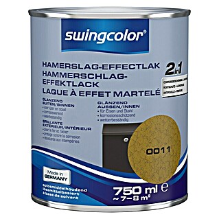 swingcolor Verf met hamerslageffect Koper (Koper, 750 ml, Glanzend)
