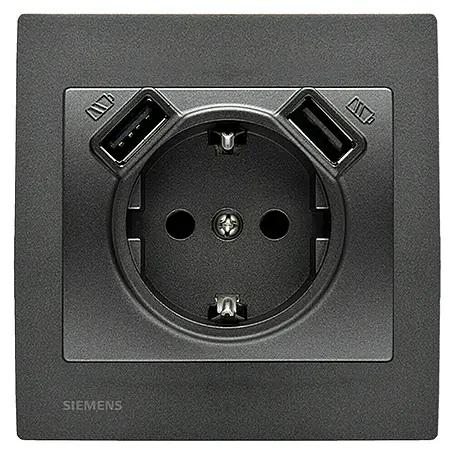 Siemens Delta Iris Enchufe con USB