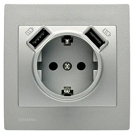 Siemens Delta Iris Enchufe con USB