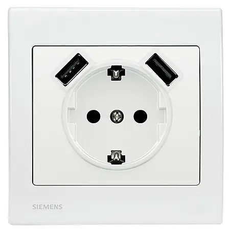 Siemens Delta Iris Enchufe con USB