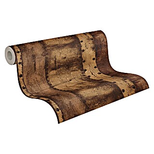 A.S. Création Industrial Vliestapete Patina (Rostbraun)