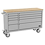 Güde Werkstattwagen GW 10 INOX (L x B x H: 493 x 1.435 x 905 mm, Anzahl Schubladen: 10 Stk., Silber) | BAUHAUS