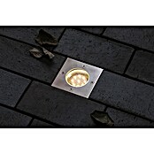 Paulmann Plug & Shine LED-Gartenspot (3,6 W, Warmweiß, IP65, Quadratisch)