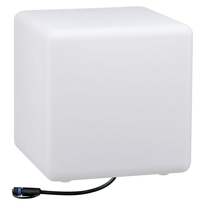 Paulmann Plug & Shine Lámpara LED decorativa (6,5 W, Blanco, L x An x Al: 30 x 30 x 30 cm)