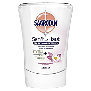 Sagrotan No-Touch Flüssigseife (Kamille & Lotus, 250 ml, Nachfüllflasche)