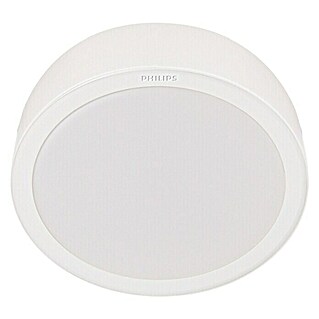 Philips Plafón LED redondo para pared y techo Meson (17 W, Ø x Al: 17 x 5,3 cm, Blanco, Blanco neutro)