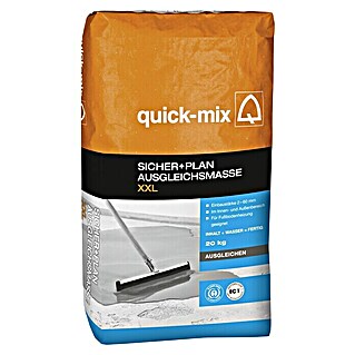 Quick-Mix Ausgleichsmasse Sicher+Plan XXL  (20 kg, Schichtdicke: 2 - 60 mm)