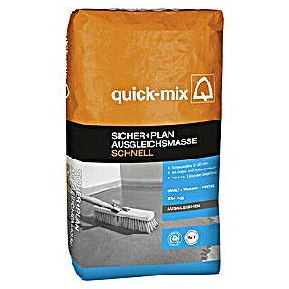 Quick-Mix Ausgleichsmasse Schnell (20 kg, Schichtdicke: 2 - 30 mm)