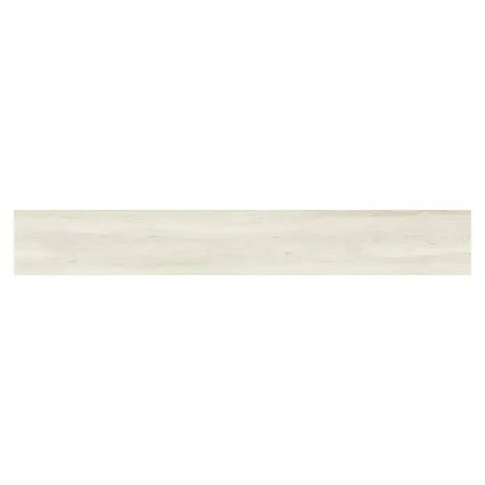 Halcón Pavimento porcelánico Atelier - 23,3 x 120 cm, Blanco, Clase 2 - Baldosa cerámica larga y clara con una textura sutil, perfecta para crear un diseño de suelo o pared natural y elegante.