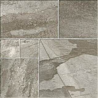 Pavimento porcelánico Stonemix (60,5 x 60,5 cm, Gris, Mate)