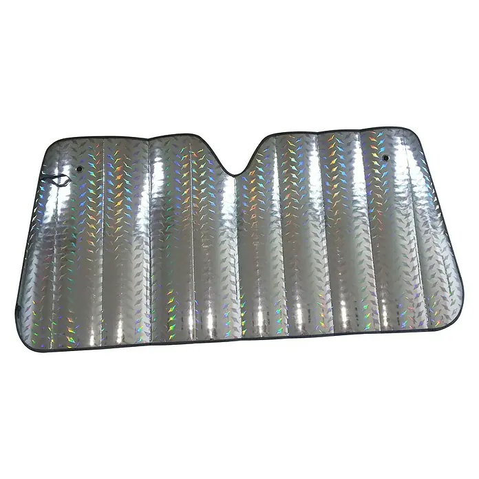 Parasol para el coche Láser - 80 x 150 cm - Parasol reflectante para coche para protección contra el calor y los rayos UV. Ideal para días calurosos.