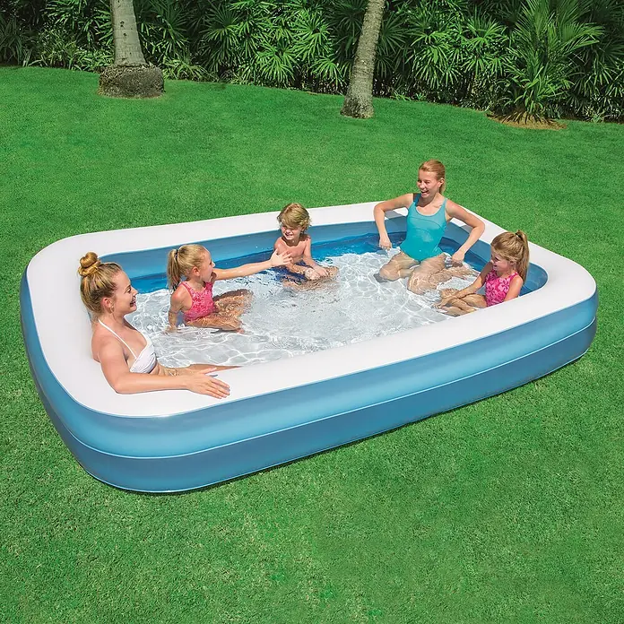 Piscina Quick-Up Fast - L x An x Al: 305 x 183 x 43 cm, Capacidad volumétrica: 850 l, Azul - Gran piscina inflable para el jardín. Ideal para las familias para refrescarse y divertirse en los días calurosos.