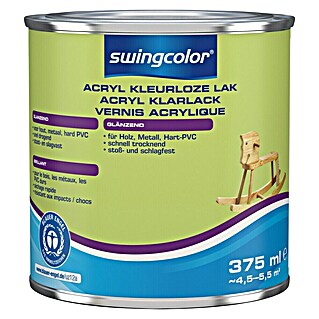 swingcolor Acryllak Kleurloos (Kleurloos, 375 ml, Glanzend)