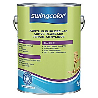 swingcolor Acryllak Kleurloos (Kleurloos, 2,5 l, Glanzend)