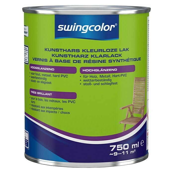 Swingcolor vernice resina sintetica trasparente lucido