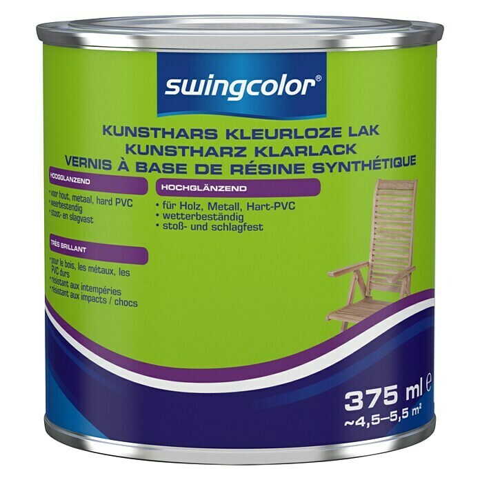 Swingcolor vernice resina sintetica trasparente lucido