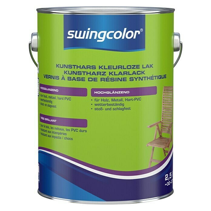 Swingcolor vernice resina sintetica trasparente