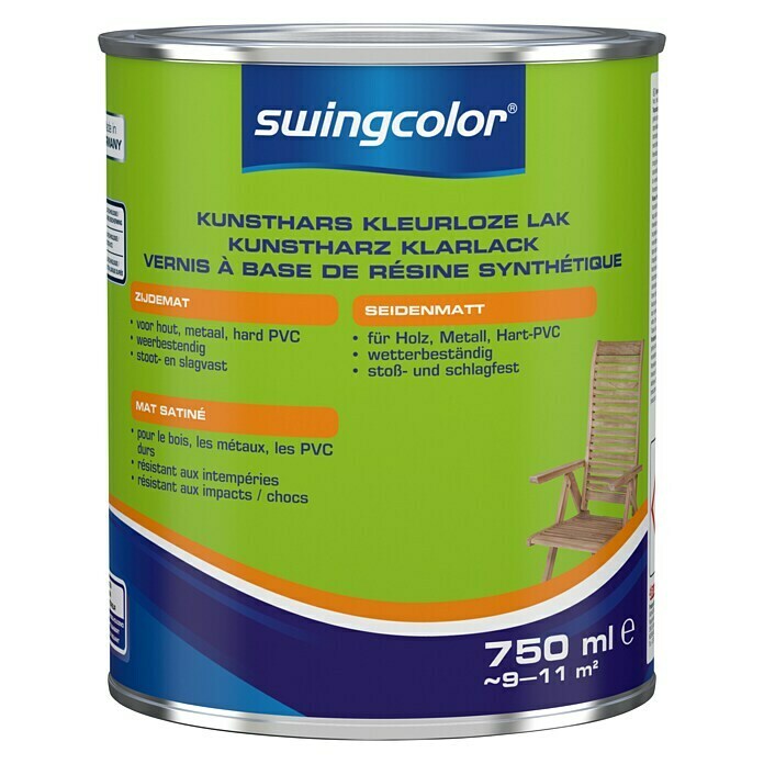 Swingcolor vernice resina sintetica trasparente opaco